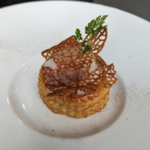 Porcini and Truffled Swiss Gruyère Vol Au Vent, Truffle Sauces (v)