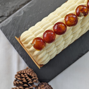 Vanille Fraise Buche