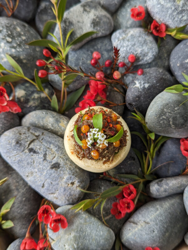 Pulled Beef and Shiitake Pau