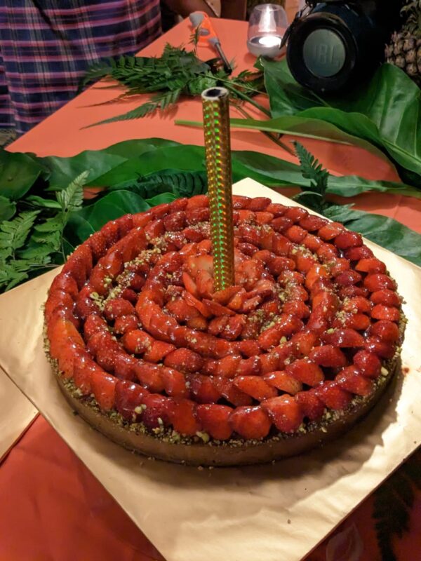 Strawberry Amandine Tart