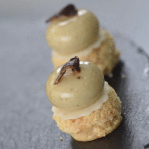 Porcini and Truffle Religieuse